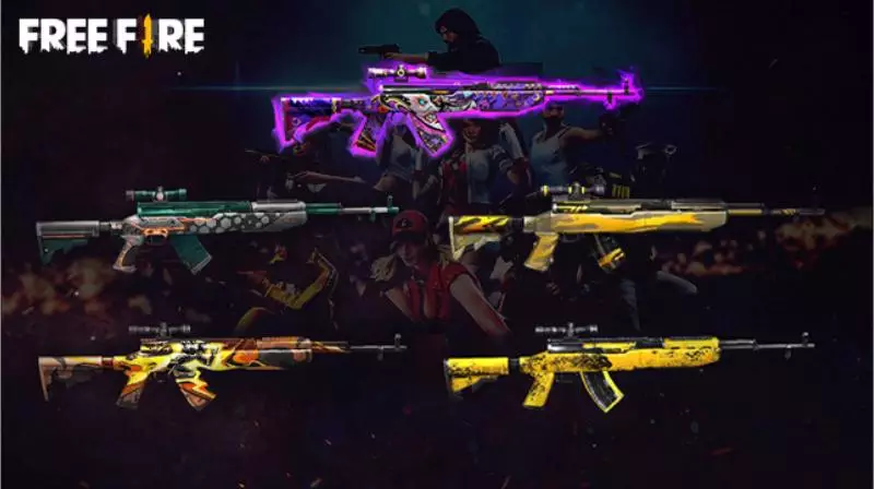 skin senjata free fire